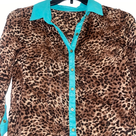 Leopard blouse - Picture 3 of 7